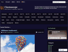 Tablet Screenshot of cinemascope85.wordpress.com