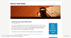 Desktop Screenshot of electricsteelkettle.wordpress.com