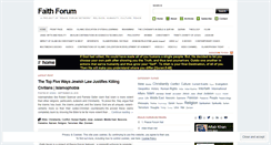 Desktop Screenshot of faithforum.wordpress.com