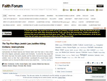 Tablet Screenshot of faithforum.wordpress.com