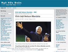 Tablet Screenshot of ngohuudoan.wordpress.com
