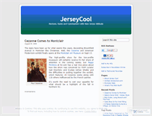 Tablet Screenshot of jerseycool.wordpress.com