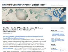 Tablet Screenshot of minimicrogunships7pocketeidolon.wordpress.com