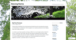 Desktop Screenshot of dancingkarma.wordpress.com