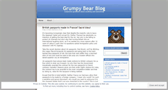 Desktop Screenshot of grumpybear.wordpress.com