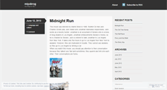 Desktop Screenshot of miyubrog.wordpress.com