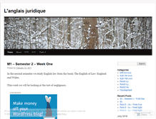 Tablet Screenshot of langlaisjuridique.wordpress.com
