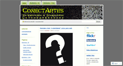 Desktop Screenshot of conectartes.wordpress.com