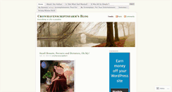 Desktop Screenshot of crowhavenscriptsfarm.wordpress.com