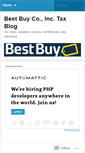 Mobile Screenshot of bestbuycorporatetax.wordpress.com