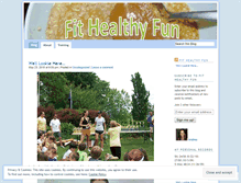 Tablet Screenshot of fithealthyfun.wordpress.com