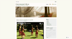 Desktop Screenshot of chestergirl.wordpress.com