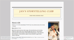 Desktop Screenshot of jansstorytellingclub.wordpress.com