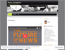 Tablet Screenshot of novojornalismo.wordpress.com