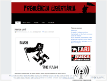 Tablet Screenshot of frequencialibertaria.wordpress.com