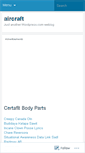 Mobile Screenshot of aircraft.wordpress.com