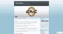 Desktop Screenshot of cncsurf.wordpress.com