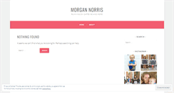 Desktop Screenshot of morgannorris.wordpress.com