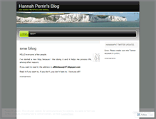 Tablet Screenshot of hannahperrin.wordpress.com