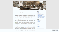 Desktop Screenshot of juniperisfat.wordpress.com