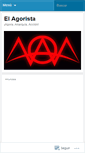 Mobile Screenshot of agorista.wordpress.com