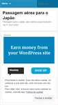Mobile Screenshot of passagemparaojapao.wordpress.com