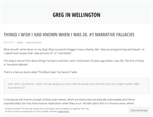 Tablet Screenshot of gregnz.wordpress.com