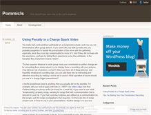 Tablet Screenshot of pommicls.wordpress.com