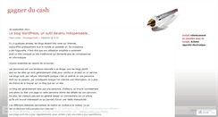Desktop Screenshot of gagnerducash.wordpress.com