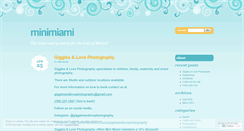 Desktop Screenshot of minimiami.wordpress.com