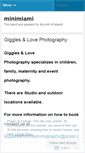 Mobile Screenshot of minimiami.wordpress.com