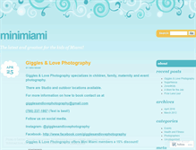 Tablet Screenshot of minimiami.wordpress.com
