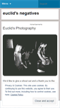 Mobile Screenshot of euclidsnegatives.wordpress.com