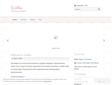 Tablet Screenshot of grafilia.wordpress.com