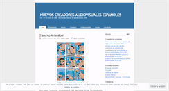 Desktop Screenshot of nuevosaudiovisuales.wordpress.com