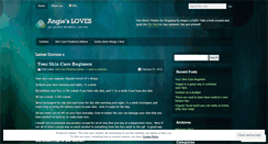 Desktop Screenshot of healthyskinbyangie.wordpress.com