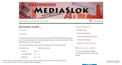 Desktop Screenshot of mediaslok.wordpress.com