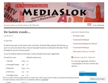 Tablet Screenshot of mediaslok.wordpress.com