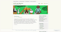 Desktop Screenshot of latcampboston.wordpress.com