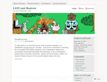 Tablet Screenshot of latcampboston.wordpress.com