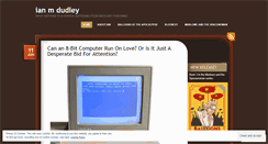 Desktop Screenshot of ianmdudley.wordpress.com