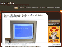 Tablet Screenshot of ianmdudley.wordpress.com
