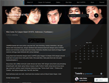 Tablet Screenshot of caspermusic.wordpress.com