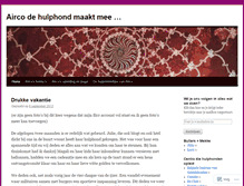 Tablet Screenshot of aircodehulphond.wordpress.com