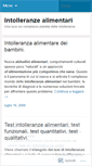Mobile Screenshot of intolleranzealimentari.wordpress.com