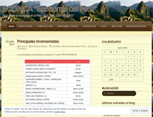 Tablet Screenshot of ecoinca.wordpress.com