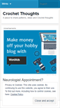 Mobile Screenshot of crochetinabox.wordpress.com