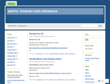 Tablet Screenshot of beritacampuran.wordpress.com