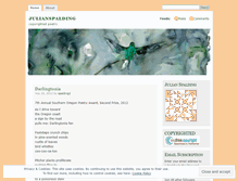 Tablet Screenshot of julianspalding.wordpress.com