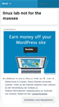 Mobile Screenshot of linuxlab.wordpress.com